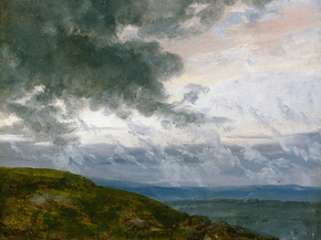 Johan Christian Dahl - Study of drifting Clouds | Юхан Кристиан Даль
