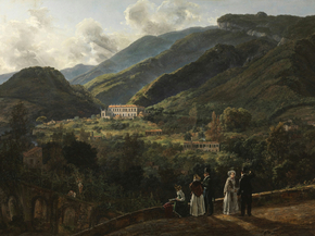 Johan Christian Dahl - The Royal House of Quisisana | Юхан Кристиан Даль