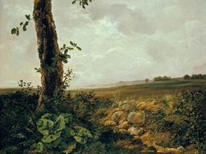 Johan Christian Dahl - View near Presto | Юхан Кристиан Даль