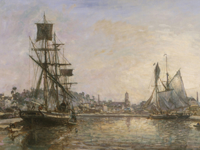 Johan Barthold Jongkind - Honfleur | Ян Бартолд Йонгкинд