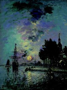Johan Barthold Jongkind - View of the Groothoofd | Ян Бартолд Йонгкинд