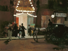 Raimundo de Madrazo - Leaving the Masked Ball | Раймундо Мадрасо