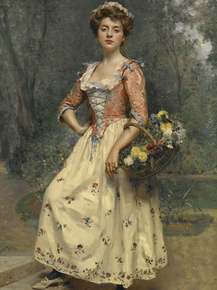 Raimundo de Madrazo - Spring Beauty | Раймундо Мадрасо