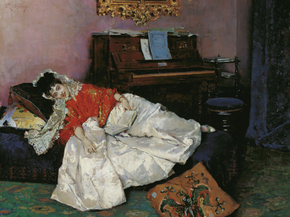 Raimundo de Madrazo - The Reading, Aline Masson | Раймундо Мадрасо
