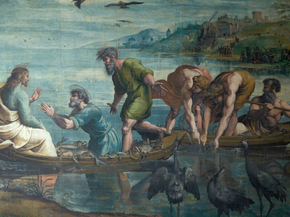 Raffaello Santi - The Miraculous Draft of Fishes | Рафаэль Санти
