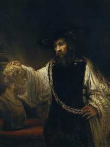 Rembrandt van Rijn - Aristotle with a Bust of Homer | Рембрандт