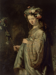 Rembrandt van Rijn - Flora | Рембрандт