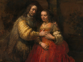 Rembrandt van Rijn - Isaac and Rebecca | Рембрандт