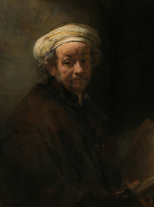 Rembrandt van Rijn - Self Portrait as the Apostle Paul | Рембрандт