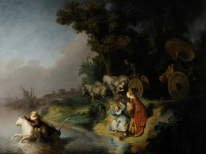 Rembrandt van Rijn - The Abduction of Europa | Рембрандт