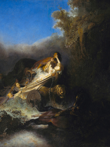 Rembrandt van Rijn - The Rape of Proserpine | Рембрандт