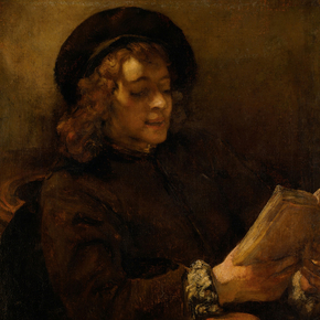 Rembrandt van Rijn - Titus van Rijn, the Artists Son, Reading | Рембрандт