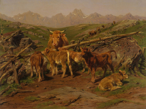 Rosa Bonheur - Weaning the Calves | Роза Бонёр