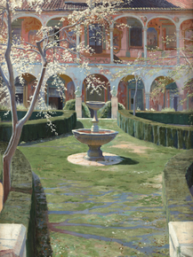 Santiago Rusinol - Abandoned Garden in Viznar, Granada | Сантьяго Рузиньол