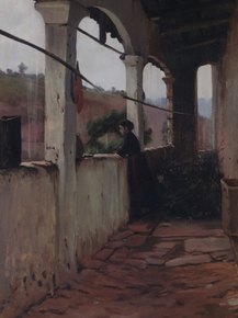 Santiago Rusinol - Afternoon rain | Сантьяго Рузиньол