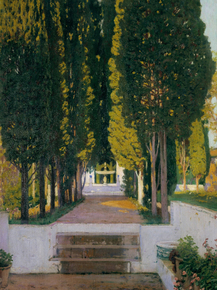 Santiago Rusinol - Gardens of the Generalife | Сантьяго Рузиньол