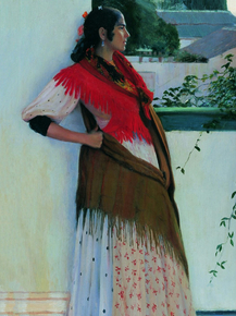Santiago Rusinol - Granadas girl | Сантьяго Рузиньол