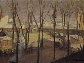 Santiago Rusinol - La Butte | Сантьяго Рузиньол Santiago Rusinol - La Butte | Сантьяго Рузиньол