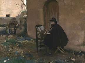 Santiago Rusinol - Painting each other | Сантьяго Рузиньол