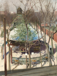 Santiago Rusinol - Park Moulin de la Galette | Сантьяго Рузиньол