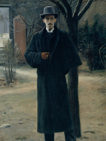 Santiago Rusinol - Portrait of Miquel Utrillo | Сантьяго Рузиньол