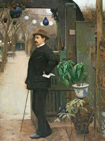 Santiago Rusinol - Portrait of Miquel Utrillo | Сантьяго Рузиньол