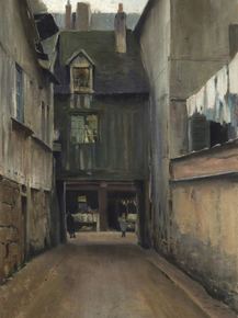 Santiago Rusinol - Rouens street | Сантьяго Рузиньол