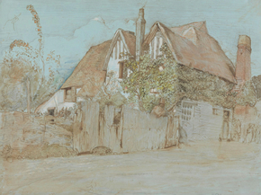 Samuel Palmer - Ivy Cottage, Shoreham | Сэмюэл Палмер Samuel Palmer - Ivy Cottage, Shoreham | Сэмюэл Палмер