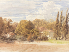 Samuel Palmer - Kensington Gardens | Сэмюэл Палмер