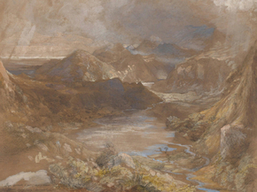 Samuel Palmer - Capel Curig and Beddegelert, North Wales | Сэмюэл Палмер