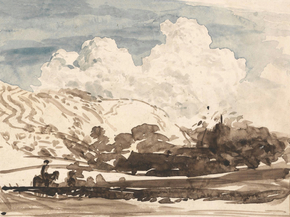 Samuel Palmer - The Bright Cloud | Сэмюэл Палмер