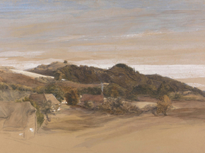Samuel Palmer - Underriver Hills, near Sevenoaks | Сэмюэл Палмер