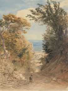 Samuel Palmer - View from Rooks Hill, Kent | Сэмюэл Палмер Samuel Palmer - View from Rooks Hill, Kent | Сэмюэл Палмер