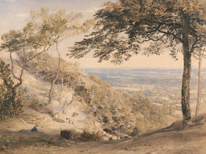 Samuel Palmer - Wilmots Hill, Kent | Сэмюэл Палмер