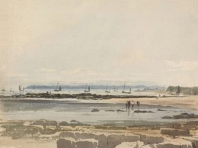 Samuel Prout - Beach Scene | Сэмюэл Праут Samuel Prout - Beach Scene | Сэмюэл Праут