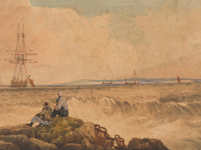 Samuel Prout - Coast Scene | Сэмюэл Праут