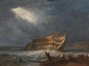 Samuel Prout - The Wreck of the Dutton, An East Indiaman | Сэмюэл Праут Samuel Prout - The Wreck of the Dutton, An East Indiaman | Сэмюэл Праут
