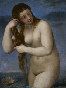 Titian - Venus Rising from the Sea | Тициан