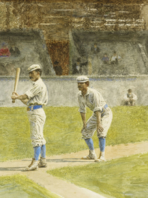 Thomas Eakins - Baseball Players Practicing | Томас Икинс Thomas Eakins - Baseball Players Practicing | Томас Икинс