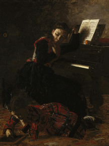 Thomas Eakins - Home Scene | Томас Икинс