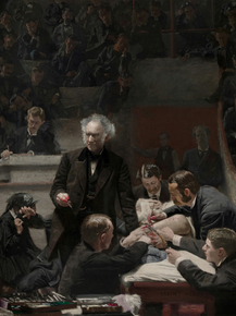 Thomas Eakins - Portrait of Dr. Samuel | Томас Икинс Thomas Eakins - Portrait of Dr. Samuel | Томас Икинс