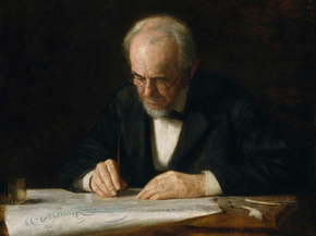 Thomas Eakins - The Writing Master | Томас Икинс