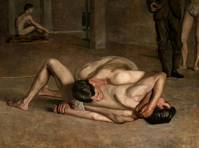 Thomas Eakins - Wrestlers | Томас Икинс