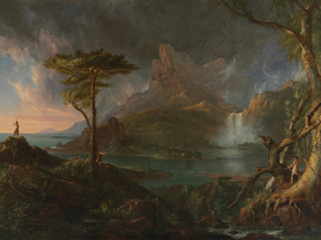 Thomas Cole - A Wild Scene | Томас Коул Thomas Cole - A Wild Scene | Томас Коул