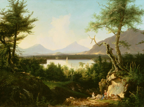 Thomas Cole - Lake Winnepesaukee | Томас Коул