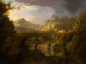 Thomas Cole - Romantic Landscape | Томас Коул