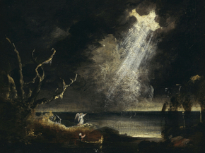 Thomas Cole - Study for The Voyage of Life Old Age | Томас Коул
