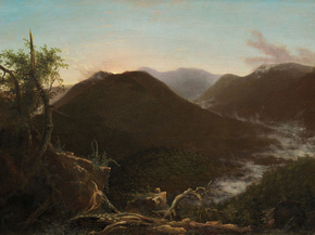 Thomas Cole - Sunrise in the Catskills | Томас Коул