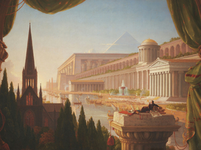 Thomas Cole - The Architects Dream | Томас Коул