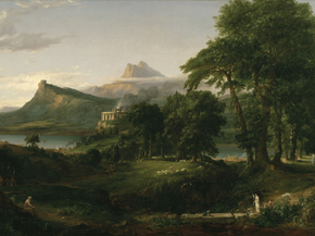 Thomas Cole - The Course of Empire. The Arcadian | Томас Коул